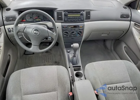 2007 Toyota Corolla Ce из США, поврежденный, VIN 2T1BR32E87C851052